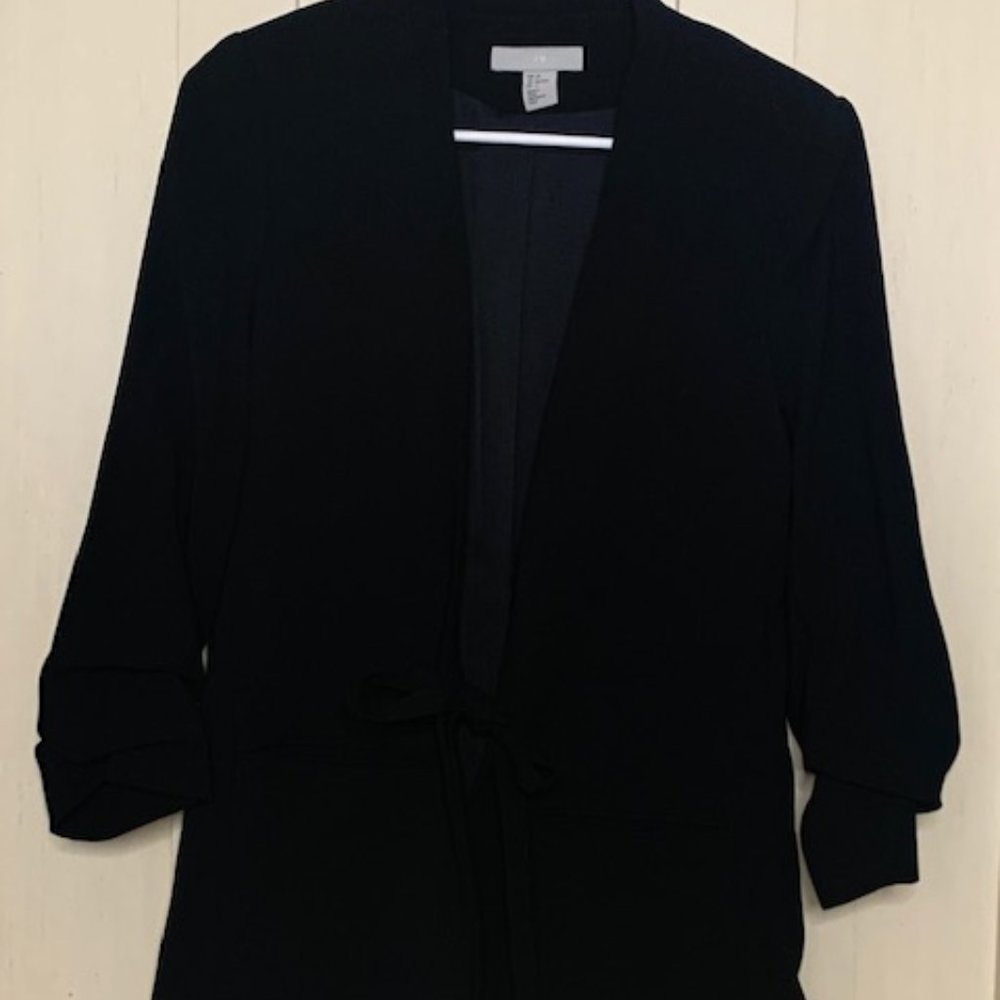 H&M black blazer